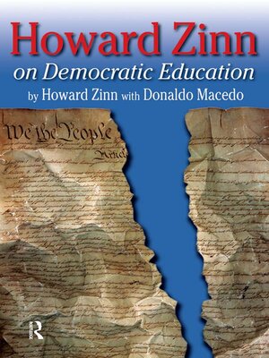 cover image of Howard Zinn on Democratic Education